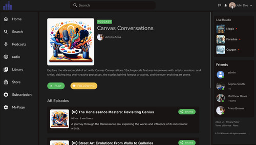 Script Php - Site De Streaming De Música, Podcast E Rádio.
