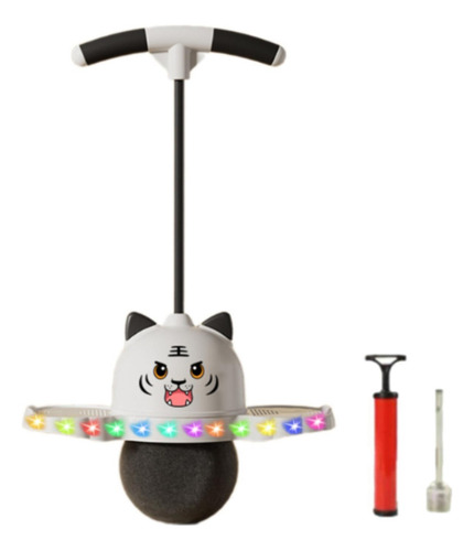 . Bola De Pogo Com Alça, Bola De Pogo Com Luz Colorida, Pogo