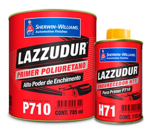 Primer Automotriz Auto Aparejo Ms Sherwin Williams 710 Kit 