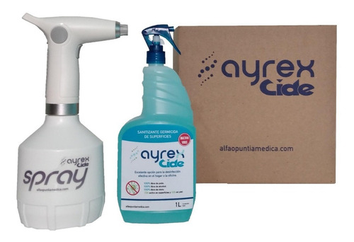 Imagen 4 de 4 de Kit Sanitizante Incl 1 Pulverizadores Y 1 Sanitizantes De 1l