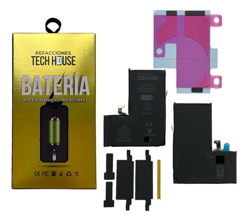 Bateria Tech House Crack Compatible Con Iphone13 Pro 3095mah