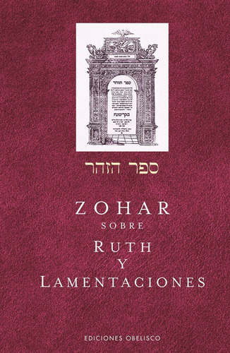 Libro El Zohar Sobre Ruth Y Lamentaciones