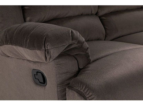 Rosen Sofa Rec Jarrie 3 Cpo Tela Chex Gris