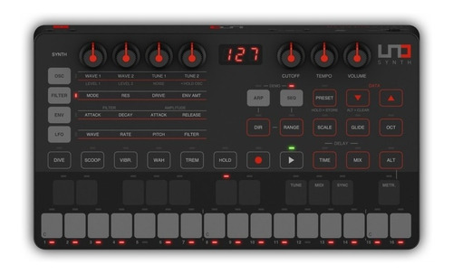 Ik Multimedia Uno Synth Sintetizador Analógico Real