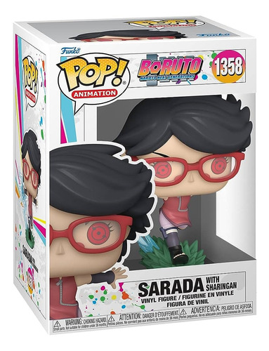 Funko Pop Naruto Boruto Next Gen Sarada With Sharingan 1358