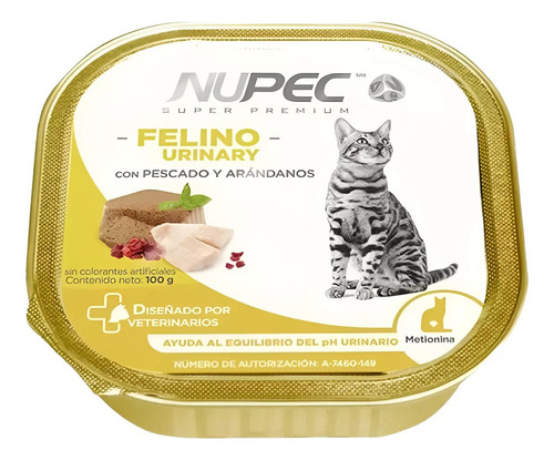 Nupec Felino Indoor 5 Kg + Wet Gato Urinary Lata De 100 Grs