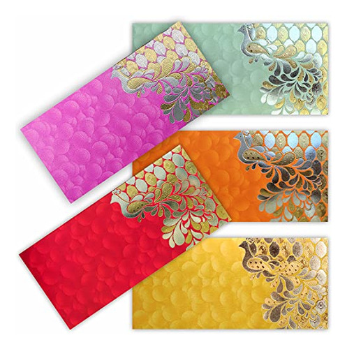 Shagun Gift Envelope For Cash (pack Of 50) 7.5  X 3.5  ...