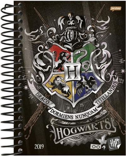 Agenda 2019 Harry Potter Esp 64687 4p Jandaia