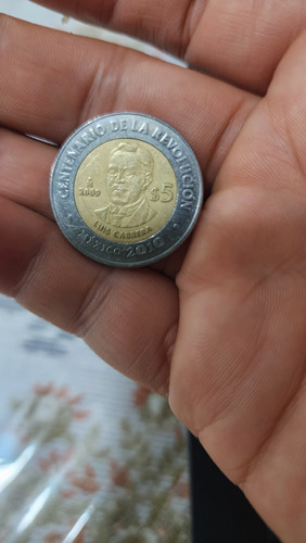 Moneda Centenario De La Revolución Luis Cabrera 2010