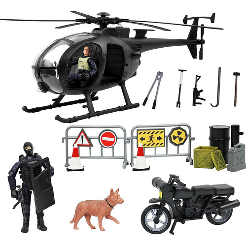 Haga Clic En N Play Military Swat Elite Unit Rescue, 12 Figu