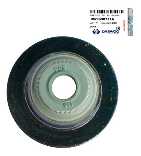 Imagen 4 de 5 de Gomas Valvulas Chevrolet Epica Original 8 Piezas
