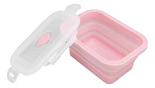 Recipiente Plegable De Silicona Apto Para Microondas