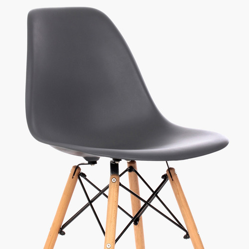 Silla Dsw Réplica Eames Gris Oscuro Form