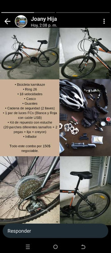 Bicicleta Kamikaze Rin 26