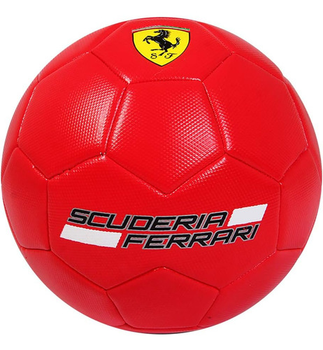Balón De Fútbol Scuderia Ferrari No. 5 Con Bomba De Aire