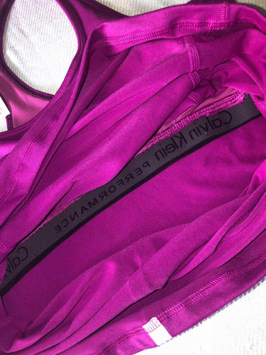 Musculosa Deportiva Calvin Klein Mujer Original T.s