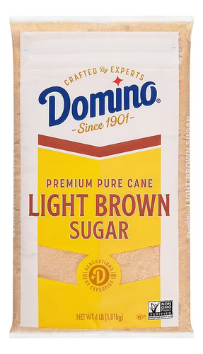 Azucar Morena Domino Premium Pure Cane Light Brown Sugar