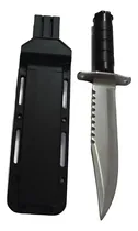 Comprar Puñal Cuchillo Caza Supervivencia Plata Y Negro