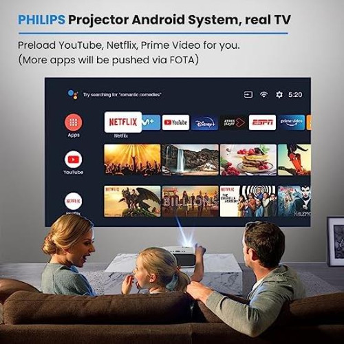 Philips Android Tv Proyector Con Y 5g Wifi Bluetooth - Proye