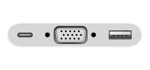 Imagen 2 de 2 de Adaptador Multipuerto De Usb-c A Vga Blanco