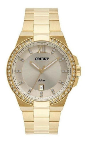 Relógio Orient Feminino Eternal Analógico Dourado Fgss1140-c