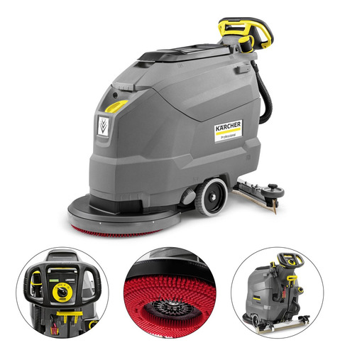 Lavadora E Secadora De Piso Elétrica - Bd 50/50 C Karcher