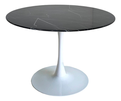 Mesa De Comedor Tulip Quarzo 80 Cm