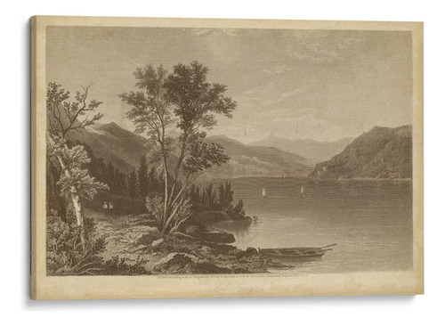 Canvas Lab Cuadro Lago George 180x120, R. Hinshelwood
