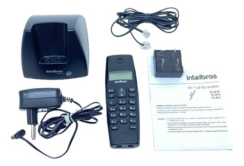 Telefone Sem Fio Intelbras Ts 40 Id Completo Funcionand 100%