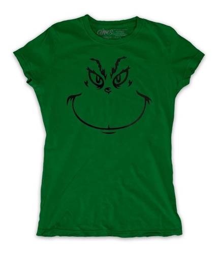 Playera El Grinch Dama, Navidad,año Nuevo, Disfraz, Promo