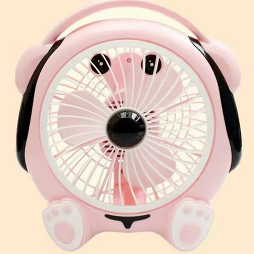 Ventilador De Escritorio Portátil De 2 Velocidades Con Diseñ