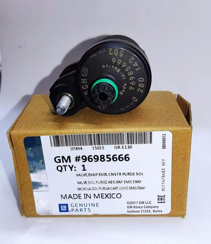 Valvula Solenoide Purga Canister Evap Captiva Equinox Spark