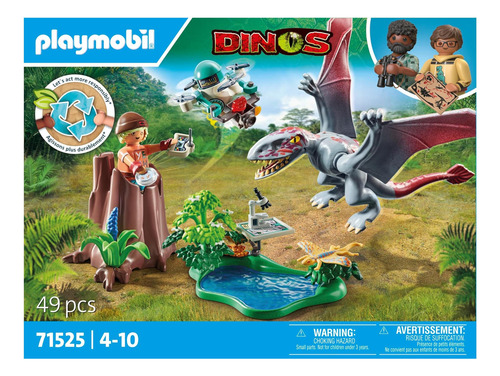 Playmobil Dinos: Observatorio Para Dimorphodon