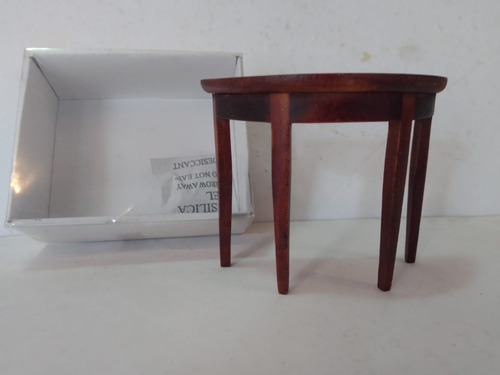 Casa De Muñecas Salvat Casa Miniatura Mesa Media Luna (Usado)