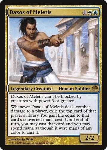 Carta Magic Daxos Of Meletis Theros Mtg