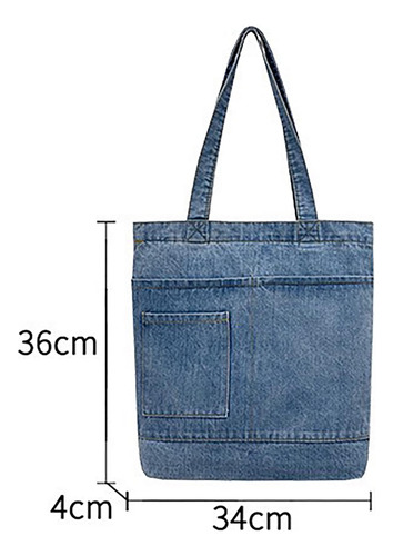 Gigifull Bolso Tote Vaquero Premium Para Mujer | Bolso De Ho
