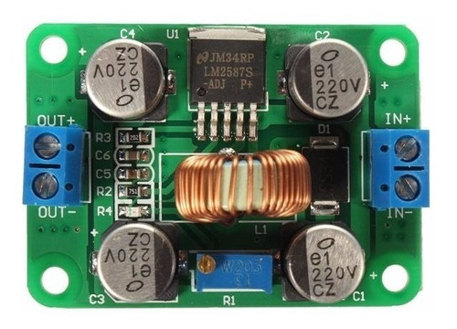 Modulo Regulador Ajustable Lm 2587 Lm-2587 Lm2587 5a Dc/dc