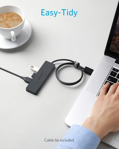 Hub Usb Zapatilla Multiplicador 4 Puertos Usb 3.0 Anker
