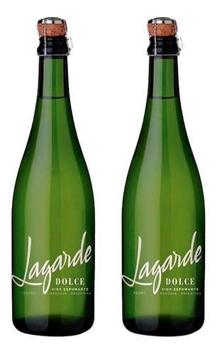 Champagne Lagarde Dolce 750ml X2 Unidades