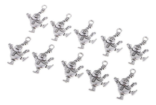* 10 Piezas De Aleación Navidad Collar Colgantes Joyería Que