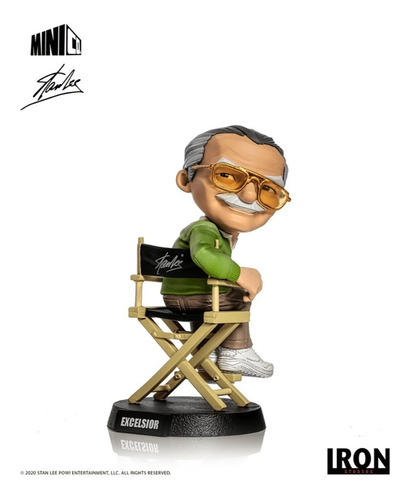 Estátua Stan Lee - Marvel - Minico - Iron Studios