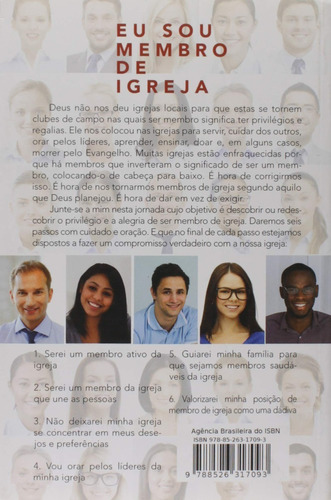 Livro Eu Sou Membro De Igreja - Thom S. Rainer