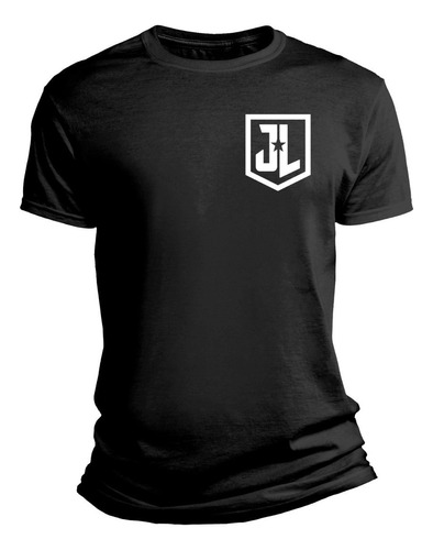 Playera Liga De La Justicia Logo Pecho 