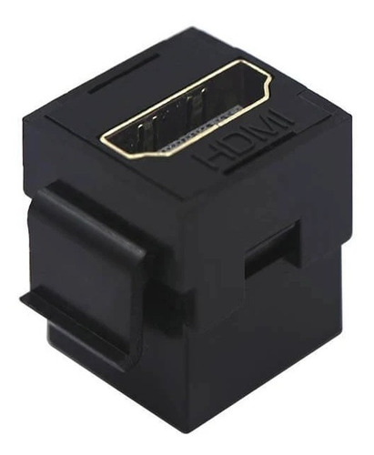 Kadaptador Hdmi 2.0 F/f - Kit 4 Pçs Branco Ou Preto
