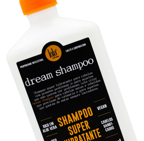 Lola Dream Cream Shampoo Super Hidratante Cabello 250ml 3c