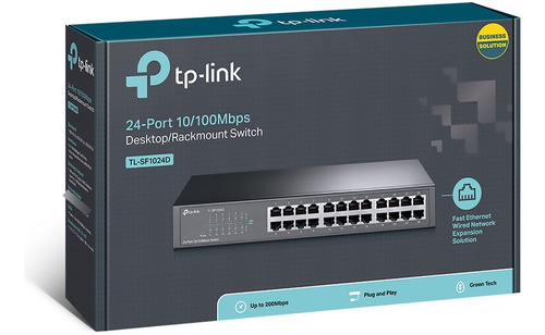 Tl-sg1024de Tp-link Switch 24 Puertos Rj45 10/100/1000 Mbps