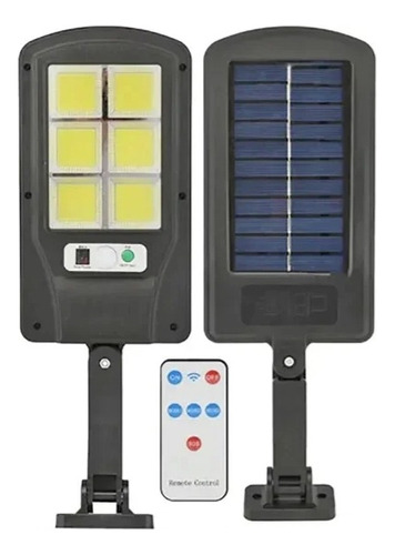 Lampara Solar + Control Bk-120-6cob