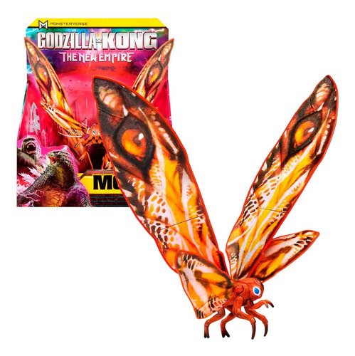 Boneca Mothra Com Asas Gigantes Godzilla X Kong Sunny
