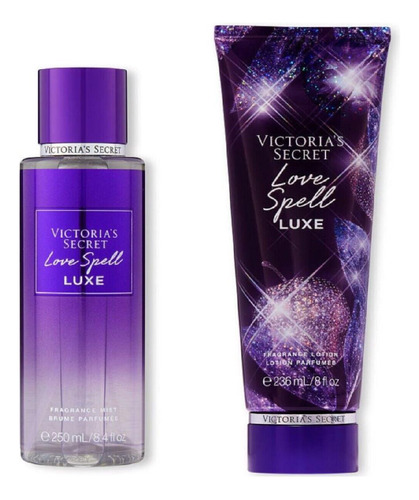 Conjunto Victoria's Secret Love Spell Luxo Loção /fragrancia