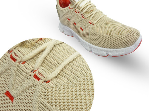 Imagen 6 de 7 de Tenis Casuales Unisex Beige Tmx